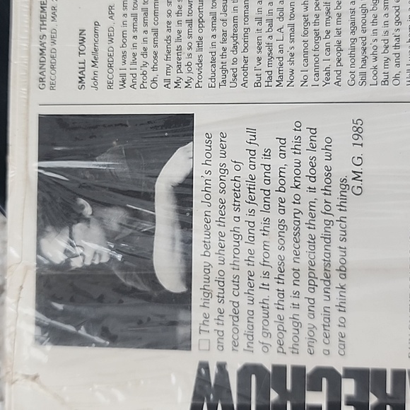 John Cougar Mellencamp SCARECROW vinyl record vintage - Picture 9 of 9